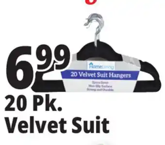 Ocean State Job Lot Homeliving velvet suit hangers, 20 count offer