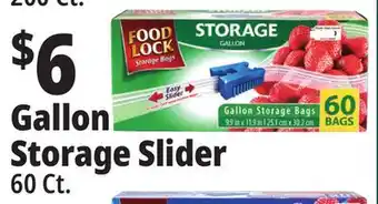 Ocean State Job Lot Gallon storage slider offer