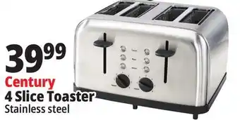 Ocean State Job Lot Century 4 slice toaster offer