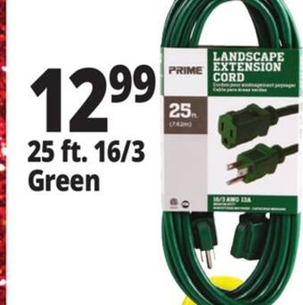 Ocean State Job Lot 25 ft. 16/3 green offer