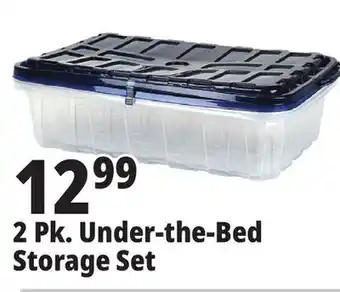 Ocean State Job Lot Mr. fresh under the bed storage bins, 2 count offer