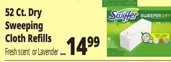 Ocean State Job Lot 52 ct. dry sweeping cloth refills offer
