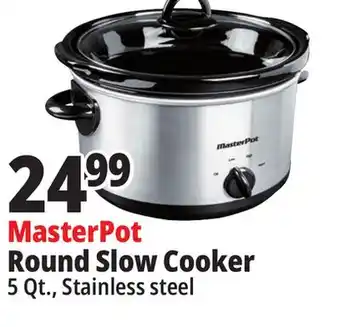 Ocean State Job Lot Masterpot round slow cooker offer