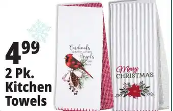 Ocean State Job Lot 2 pk. kitchen towels offer