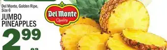 C Town Jumbo pineapples offer