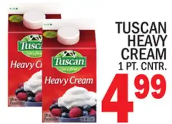 C Town Tuscan heavy cream offer