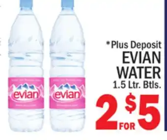 C Town Evian water offer