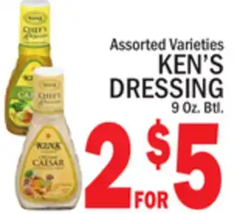 C Town Ken's dressing offer