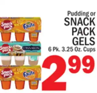 C Town Snack pack gels offer
