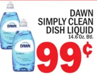 C Town Dawn simply clean dish liquid offer