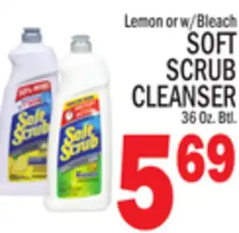 C Town Soft scrub cleanser offer