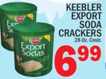 C Town Keebler export soda crackers offer