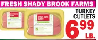 C Town Fresh shady brook farms turkey cutlets offer
