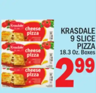 C Town Krasdale 9 slice pizza offer