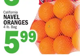 C Town Navel oranges offer