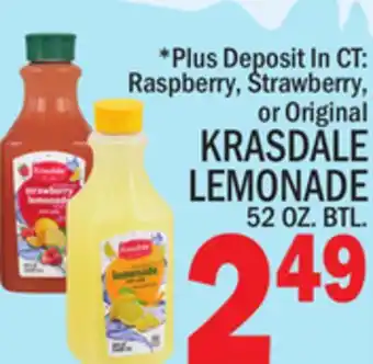 C Town Krasdale lemonade offer