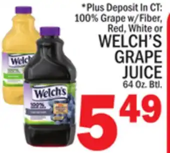 C Town Welch's grape juice offer