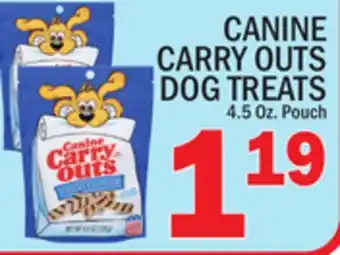 C Town Canine carry outs dog treats offer