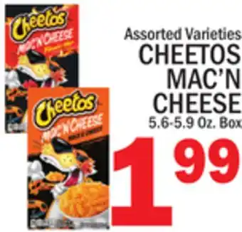 C Town Cheetos mac'n cheese offer