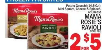 C Town Cheese mama rosie's ravioli, 12 oz. pkg offer