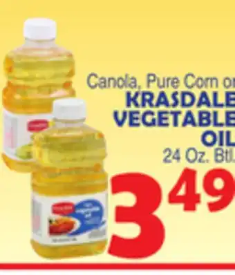 Bravo Supermarkets Krasdale vegetable oil offer