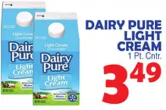 Bravo Supermarkets Dairy pure light cream offer