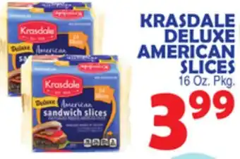 Bravo Supermarkets Krasdale deluxe american slices offer