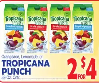 Bravo Supermarkets Tropicana punch offer