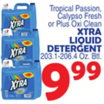Bravo Supermarkets Xtra liquid detergent offer