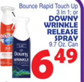 Bravo Supermarkets Downy wrinkle release spray offer