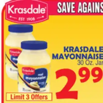 Bravo Supermarkets Krasdale mayonnaise offer