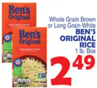 Bravo Supermarkets Ben's original rice offer