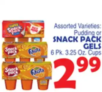 Bravo Supermarkets Snack pack gels offer