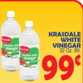 Bravo Supermarkets Krasdale white vinegar offer