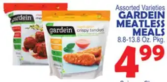 Bravo Supermarkets Gardein meatless meals offer