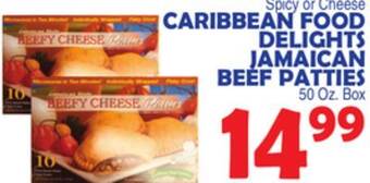 Bravo Supermarkets Delights jamaican beef patties offer
