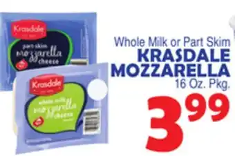 Bravo Supermarkets Krasdale mozzarella offer