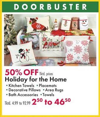Boscov's Holiday for the home towels offer