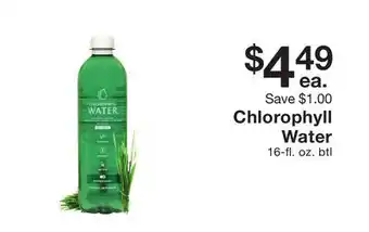 Fairway Store Market Chlorophyll water offer