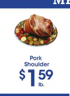Price Rite Pork shoulder offer