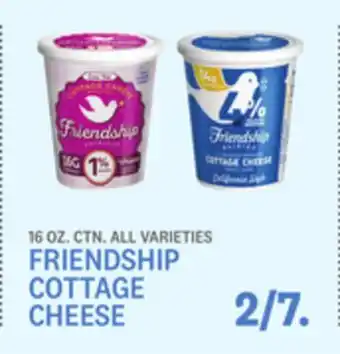 Kings Food Markets Friendship cottage cheese offer
