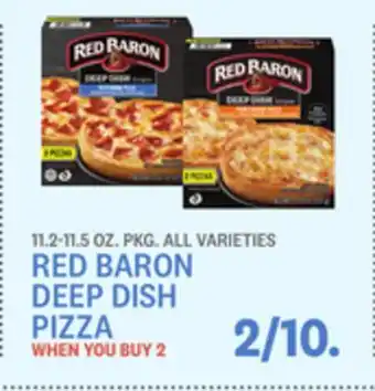 Kings Food Markets Red baron deep dish pizza offer