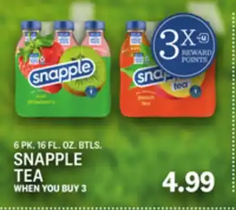 Kings Food Markets Snapple tea offer