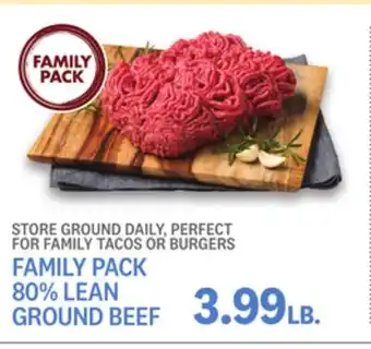 Kings Food Markets Family pack 80% lean ground beef offer