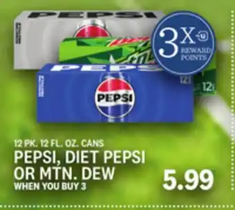 Kings Food Markets Pepsi, diet pepsi or mtn. dew offer