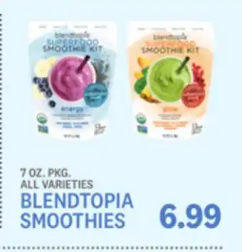 Kings Food Markets Blendtopia smoothies offer