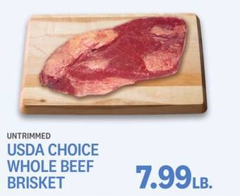 Kings Food Markets Usda choice whole beef brisket offer