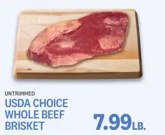 Kings Food Markets Usda choice whole beef brisket offer