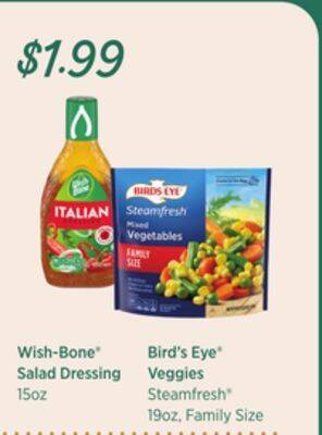 Price Rite Wish-bone salad dressing offer