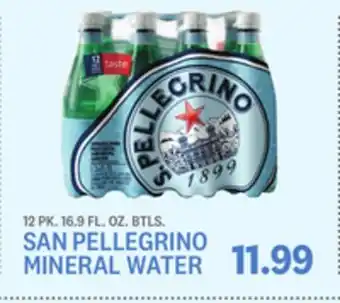 Kings Food Markets San pellegrino mineral water offer